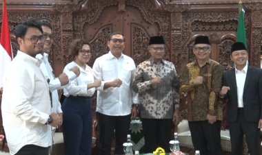 Haedar Nashir Terima Kunjungan Silaturahmi Kantor Staf Presiden