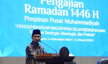 Muhammadiyah Gelar Pengajian Ramadan Bahas Pengembangan Wasathiyah Islam Berkemajuan