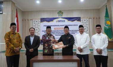 Lazismu dan BPKH Kerja Sama dalam Pembangunan Gedung PLIDHUT Kemenag Aceh