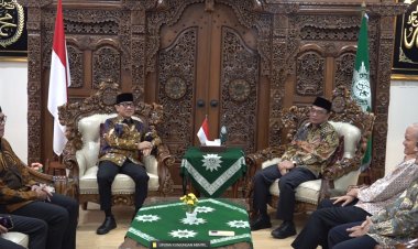 Mendes Yandri Susanto Ajak Muhammadiyah Kolaborasi Bangun Desa