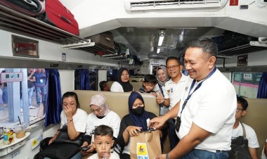 PLN UID Jakarta Raya Gelar Mudik Asyik PLN Mobile 2025, 6.750 Pemudik Diberangkatkan