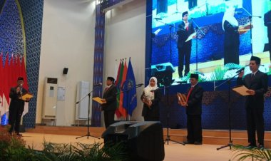 Rektor Unismuh Makassar Lantik Jajaran Wakil Rektor Periode 2024-2028