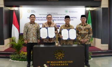 PP Muhammadiyah Tandatangani Kerja Sama dengan Kementrian P2MI