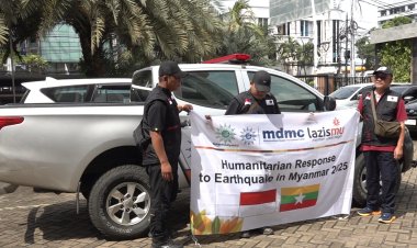 Muhammadiyah Bergerak, Bantuan Korban Gempa Myanmar