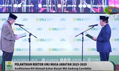 Kembali Pimpin UMJ, Ma’mun Murod Targetkan Jadi Kampus Kelas Dunia