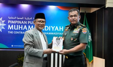 Haedar Nashir Terima Kunjungan Kasad Letjen Maruli Simanjuntak