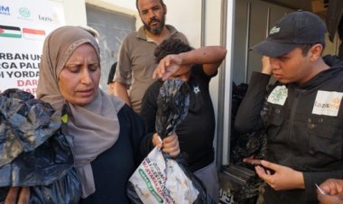 PCIM Yordania Sembelih 25 Sapi-Kambing, Daging Dibagikan ke Pengungsi Palestina