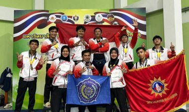 Tapak Suci UMS Boyong Tujuh Medali dalam Kompetisi Pencak Silat Internasional di Thailand