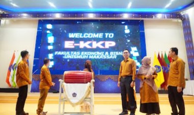 FEB Unismuh Makassar Luncurkan E-KKP, Permudah KKP Mahasiswa Secara Digital