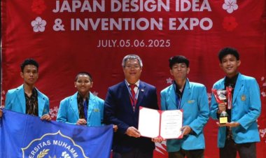 Mahasiswa UMS Raih Medali Emas dan Penghargaan Khusus di Ajang  Internasional JDIE 2025