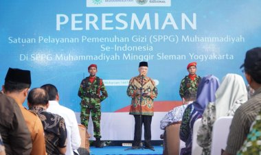 Muhammadiyah Resmikan Satuan Pelayanan Pemenuhan Gizi se-Indonesia