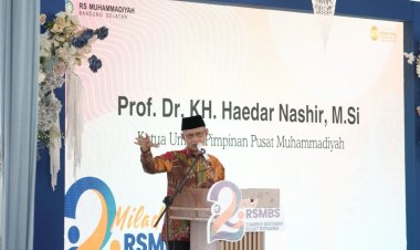 Haedar Nashir Apresiasi Perkembangan Pesat Rumah Sakit Muhammadiyah Bandung Selatan