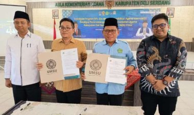 UMSU Jalin Kerja Sama Strategis dengan Kemenag Deli Serdang