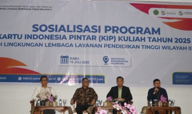 UM Palembang Dipercaya Jadi Tuan Rumah Sosialisasi KIP Kuliah bagi Perguruan Tinggi Swasta