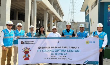 PLN Energize Listrik Tahap Pertama untuk PT Gading Optima Lestari, Dukung Bisnis Cold Storage