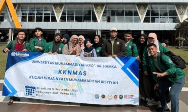 Uhamka Lepas 10 Mahasiswa yang Ikut KKN MAs 2025
