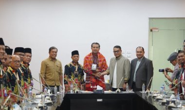 Perkuat Program Internasionalisasi, UMSU Silaturahmi dengan Dubes RI di Mesir