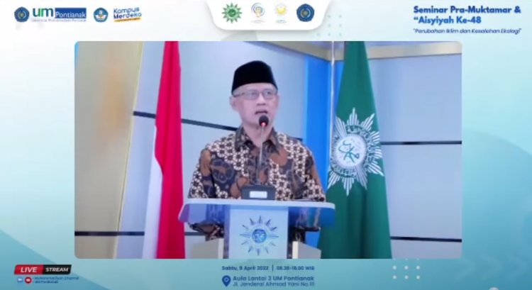 Haedar Nashir Ungkap Penyebab Terjadinya Kerusakan Alam