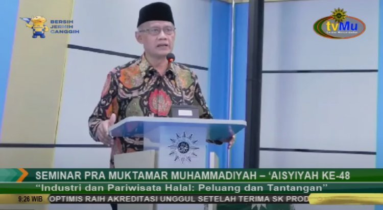 Haedar Nashir Ajak Warga Persyarikatan Berjihad di Bidang Industri dan Pariwisata Halal