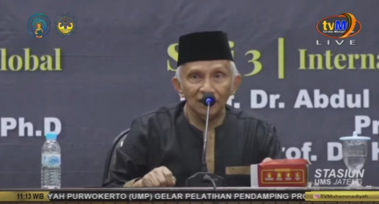 Amien Rais Optimis Masa Depan Umat Islam di Indonesia Terjamin, Berkat Eksistensi Masjid