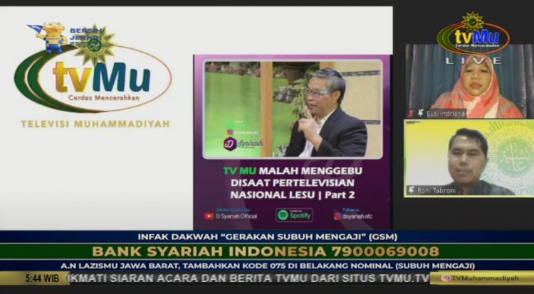 Roni Tabroni Sebut Televisi Digital Dapat Dimanfaatkan Muhammadiyah Sebagai Media Dakwah
