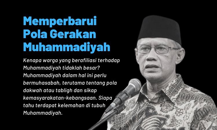 Memperbarui Pola Gerakan Muhammadiyah