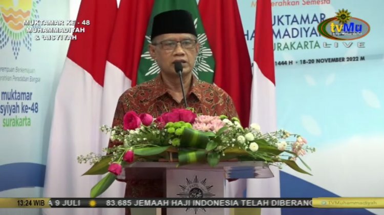 Ketum PP Muhammadiyah Sebut Keputusan Tanwir Tidak Lain untuk Kemaslahatan Umum