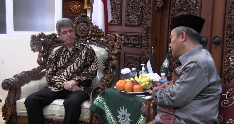 Abdul Mu’ti Terima Kunjungan Dubes Palestina, Bahas Tiga Hal