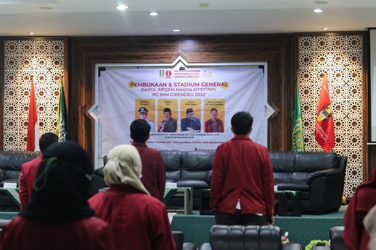 45 Kader dari Berbagai Daerah Ikuti Darul Arqam Madya Nasional IMM Cabang Cirendeu
