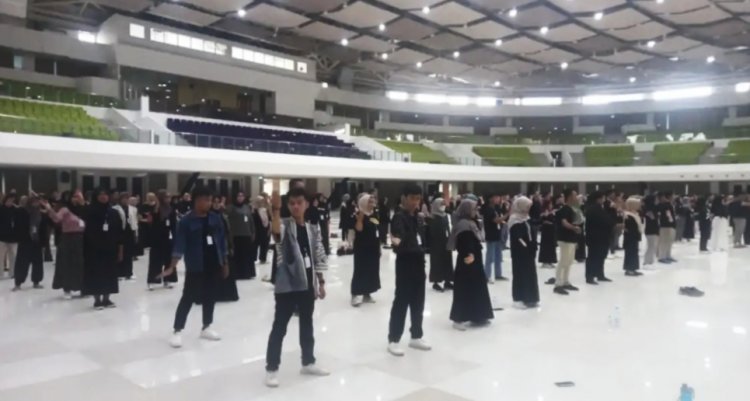 1500 Mahasiswa PTMA Latihan Paduan Suara Perdana untuk Pembukaan Muktamar ke-48