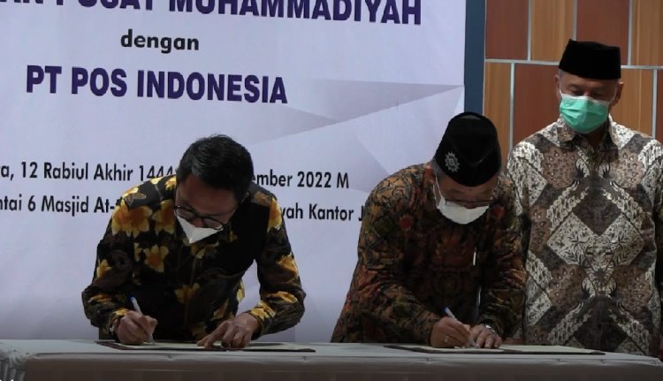 PT Pos Indonesia Jalin Kerja Sama dengan PP Muhammadiyah