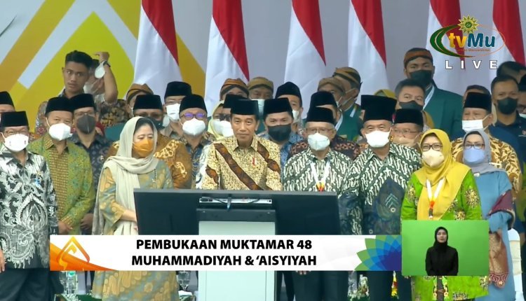 Presiden Jokowi di Pembukaan Muktamar ke-48: Indonesia Laksana Sang Surya yang Menerangi Dunia