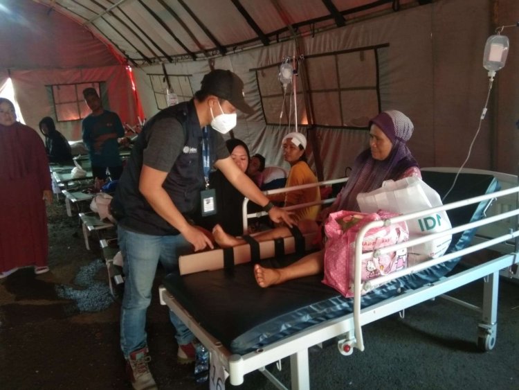 Tenaga Medis RS Muhammadiyah Telah Layani Dua Ribu Warga Penyintas Gempa Cianjur