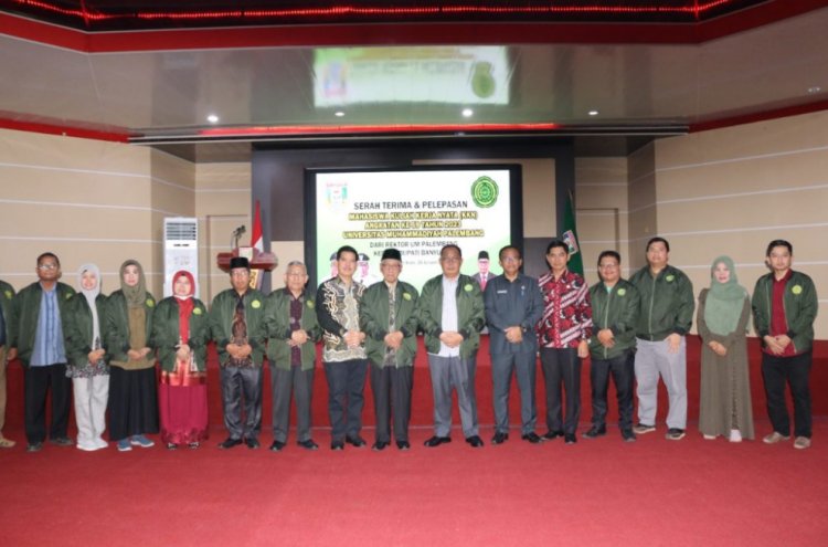 Wakil Bupati Banyuasin Terima Mahasiswa KKN UM Palembang