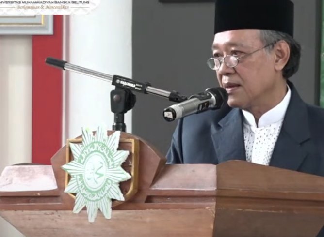 Syamsul Anwar Buka Musywil PWM dan PWA Bangka Belitung ke-V