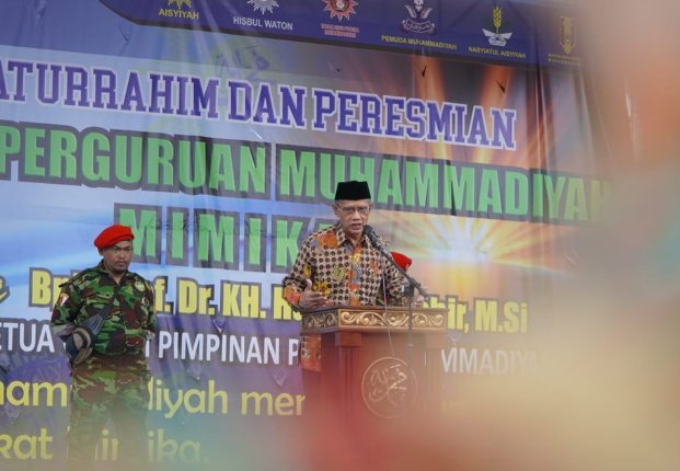 Haedar Nashir Resmikan Gedung Perguruan Muhammadiyah Mimika