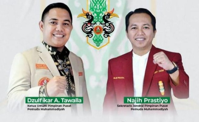 Dzulfikar Tawalla Ketua Umum, Najih Prastiyo Sekretaris Jendral Pemuda ...