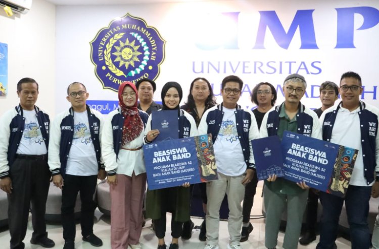 UMP Berikan Beasiswa Kuliah Gratis untuk Anak Band