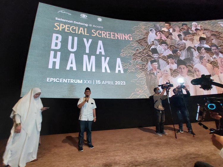 Gala Premiere Film Buya Hamka, Ratusan Warga Muhammadiyah Tak Mau Ketingalan