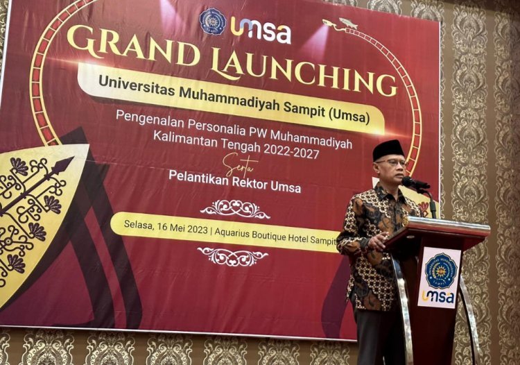Haedar Nashir Resmikan Perguruan Tinggi Pertama di Sampit Kalimantan Tengah