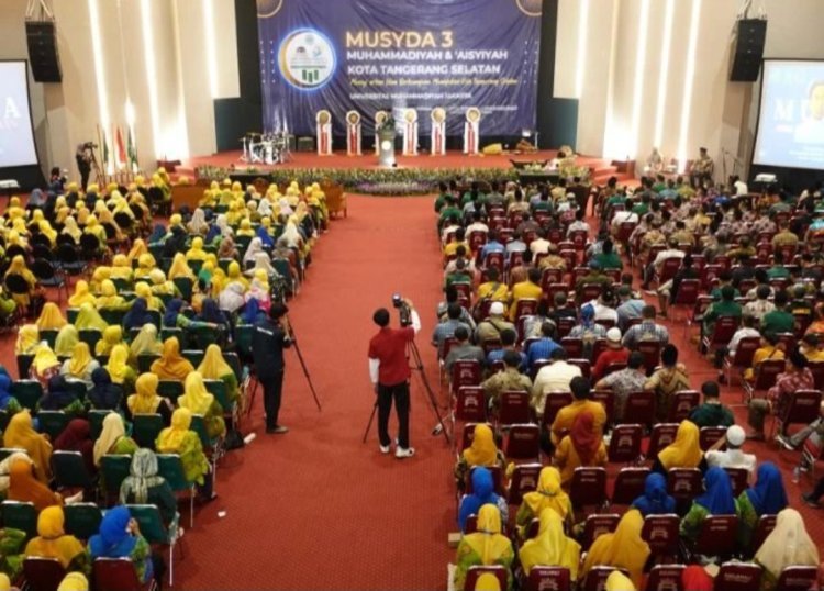 PDM Kota Tangerang Selatan Gelar Musyda ke-3, Walikota Benyamin Davnie Hadir