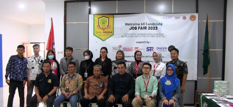 SMK Muhammadiyah 4 Jakarta Gelar Job Fair untuk Fasilitasi Lulusan SMK Dapat Kerja