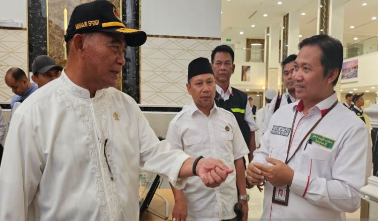 Muhadjir Effendy Cek Penginapan Hingga Toilet di Makah-Madinah Jemaah Haji