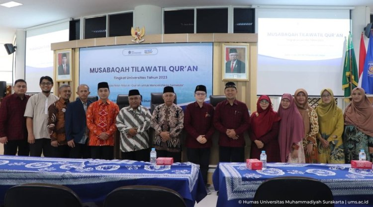 Biro Kemahasiswaan UMS Gelar Lomba MTQ Tingkat Universitas 2023