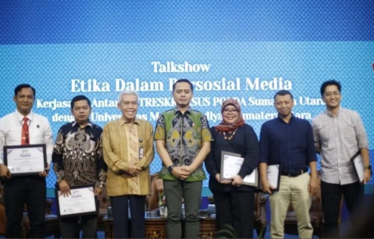 UMSU dan Polda Sumut Gelar Talkshow Etika Dalam Bermedia Sosial