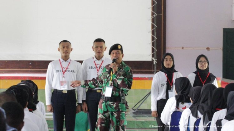 Jalin Kerja Sama dengan Kemhan dan LLDIKTI, UMS Gelar Diklat Bela Negara