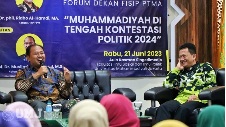 Dekan FISIP PTMA se-Indonesia Berkumpul di UMJ, Bahas Muhammadiyah di Tengah Kontestasi Politik 2024