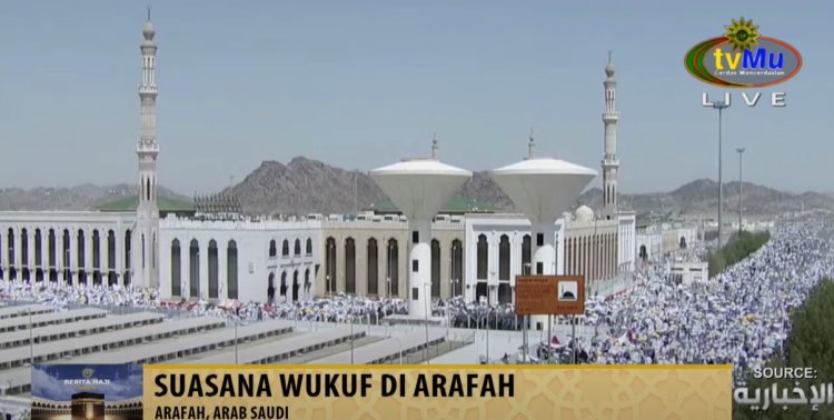 Hari Ini, Seluruh Jemaah Haji Laksanakan Wukuf di Arafah