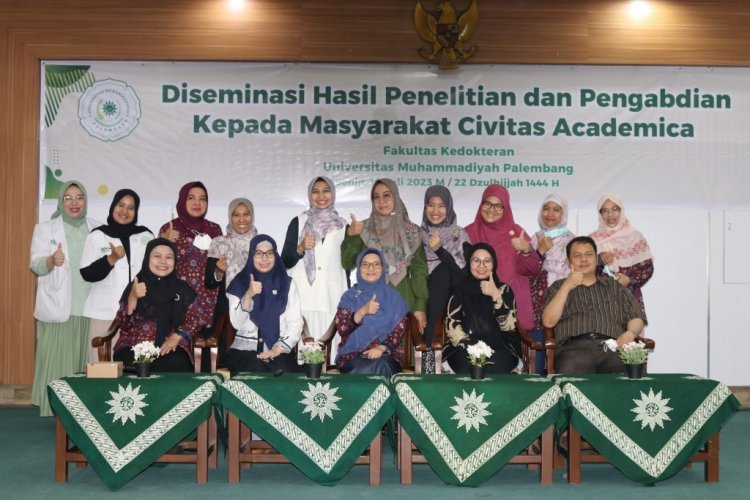Fakultas Kedokteran UM Palembang Gelar Diseminasi Hasil Penelitian dan Pengabdian Dosen