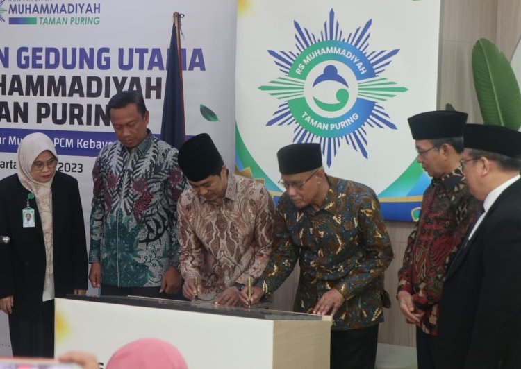 Haedar Nashir Resmikan Gedung Utama Rumah Sakit Muhammadiyah Taman Puring